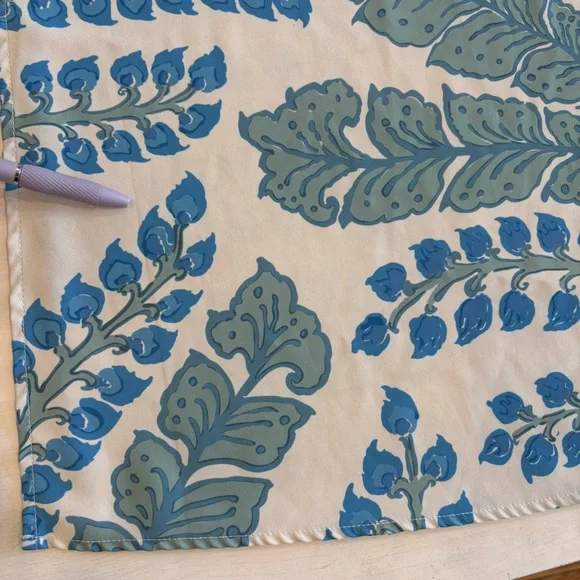 Tuckernuck Floral Blue and White Long Sleeve Dress - Picture 10 of 13